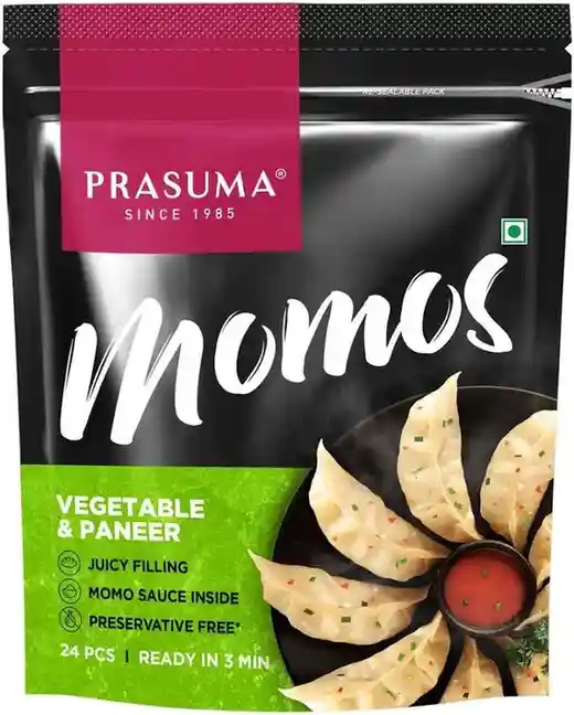 Prasuma Vegetable & Paneer Momos